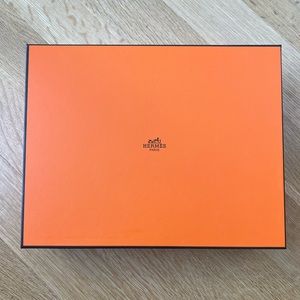 Hermes Orange Women’s Slim Shoe Empty Box & Dustbags